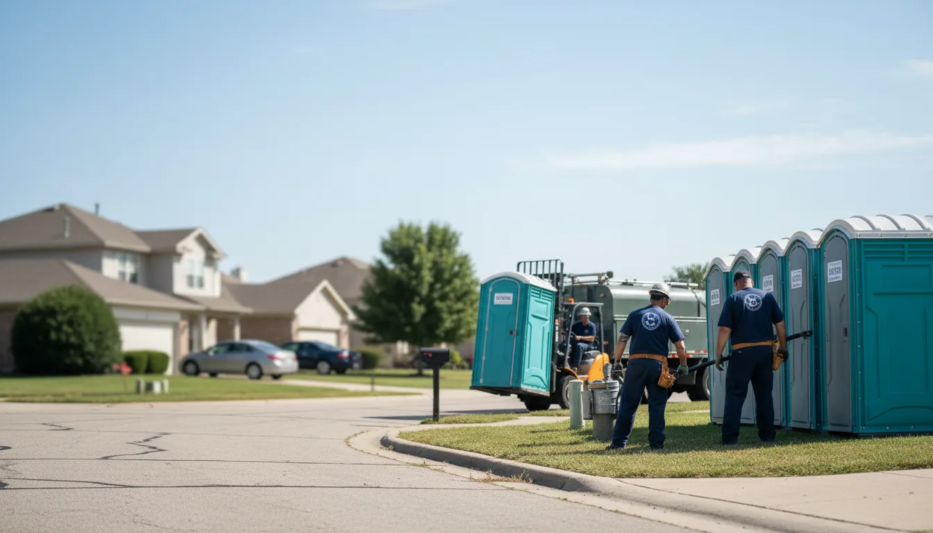 Porta Potty Rental in Woodward, OK near me